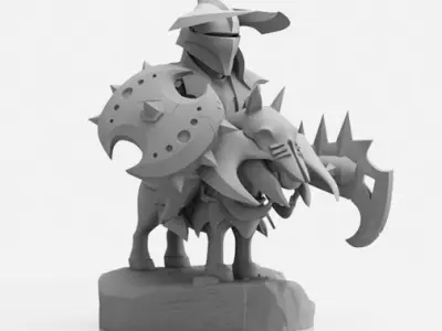 Chaos Knight Chibi - DOTA 2 - 3D Print Collection 3D print model