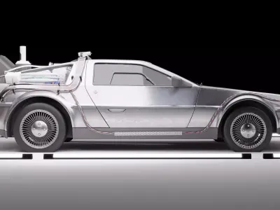 Delorean DMC 1981 3D model
