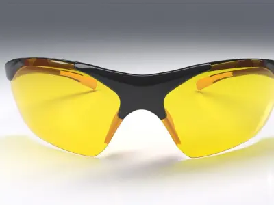 Uvex sportstyle 223 sunglasses Low-poly 3D model