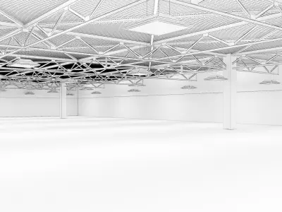 Booth Exhibition Stand Hall a624  3D model