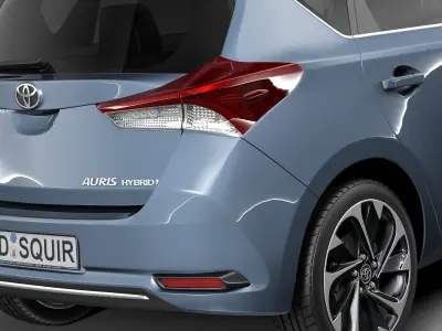 Toyota Auris 2016 3D model