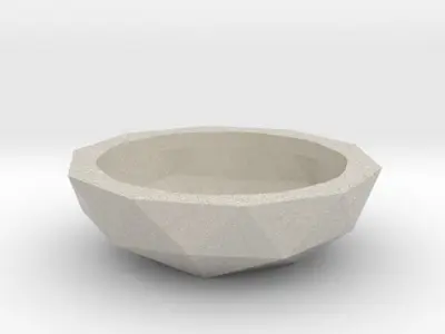 Plant pot or fruit bowl Free 3D print model