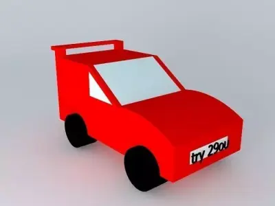car Free 3D model