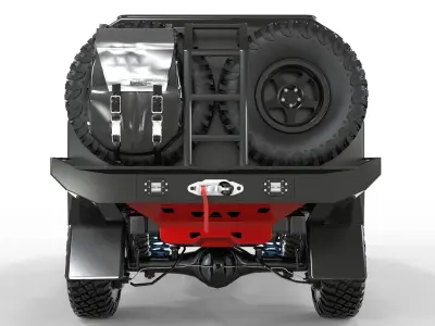 Generic land cruiser S100 Aus version  3D model