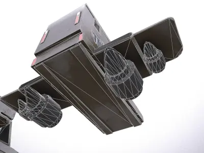 Stylized Car With 3 Texture Type Low-poly 3D model