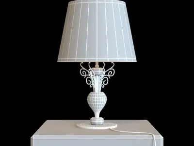 Table Lamp Free 3D model 4