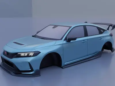 Honda Civic FL5 ADRO 3D model