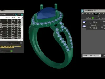 ring code 44 3D print model