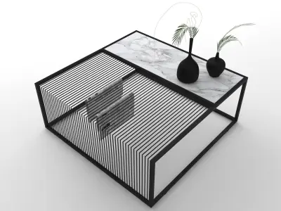 MINIMAL COFFEE TABLE 3D model
