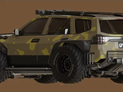 KIA Mohave Offroad Custom Exterior Only 3D model