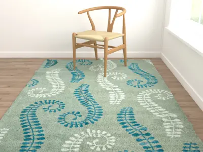 Rugs No 219 Low-poly 3D model