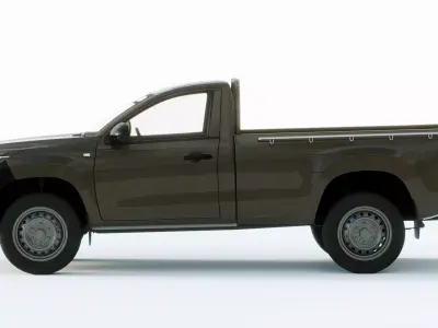 Mitsubishi L200 Regular Cab 2019 3D model