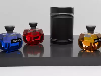 Luxury Perfume Bottle 3D model