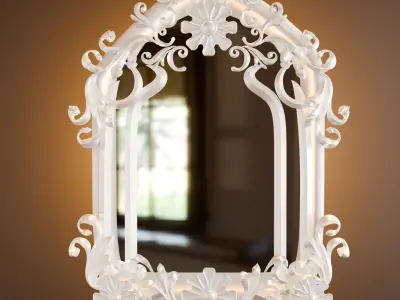 Frame mirror 1  3D model