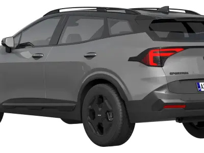 Kia Sportage 2025 3D model