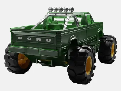 Turbo Truck 3D model