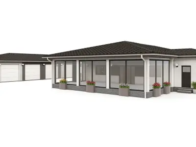 HOUSE 23 EXTERIOR 3D model