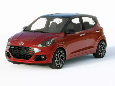 Hyundai i10 2020 3D model