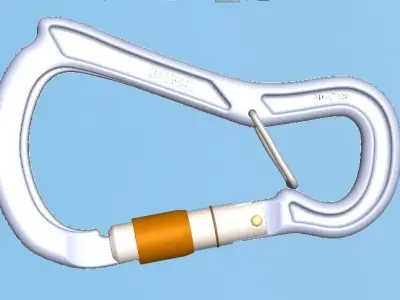 Carabiner 3D model purchase