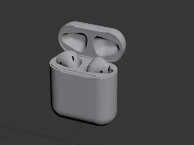 Apple Airpods 3D model 3D model