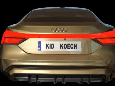 Audi E Tron 3D model