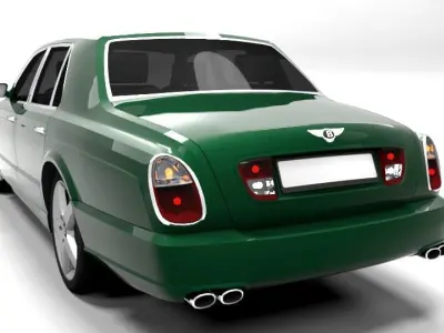 BENTLEY ARNAGE 2005 Low-poly 3D model