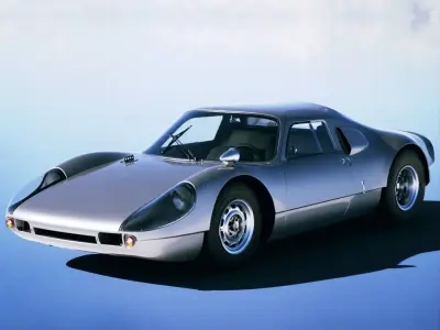 Porsche 904 Carrera GTS 1964 Low-poly 3D model