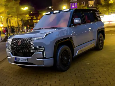 BYD YangWang U8 2024 3D model