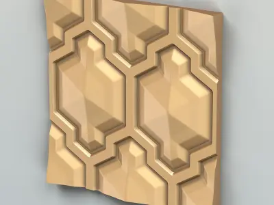 Wall panel 017 3D model
