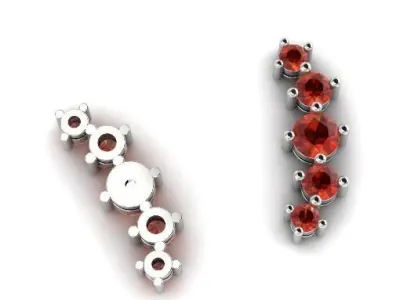 240 Ear decoration 3D print model