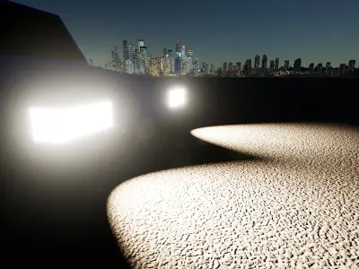 Simple cars Free 3D model