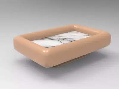 Cupi Coffee Table Low-poly 3D model