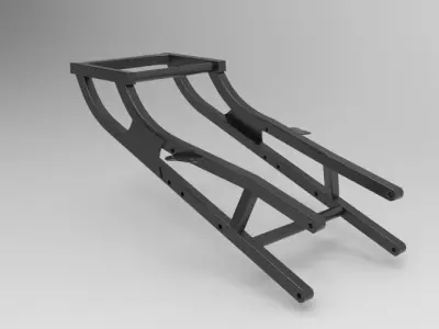 TELAIETTO POSTERIORE APRILIA RSV1000 OLD 2000 post frame 3D model