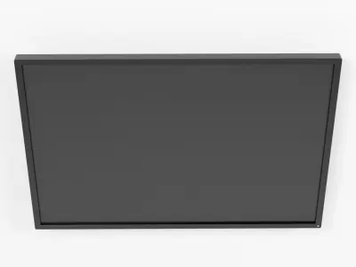 Screen monitor wall display 3d model 3D model