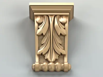 Corbel 015 3D model