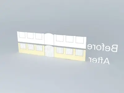 Wall and barrier Free 3D model