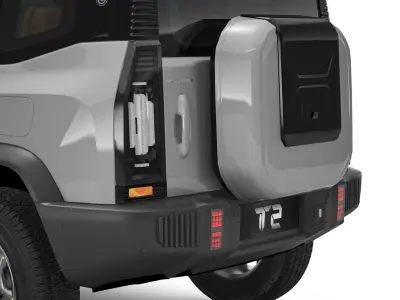 2025 Chery Jetour T2 With Interior 3D model