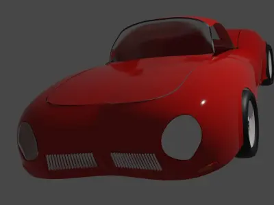 Sportscar Design 3D model