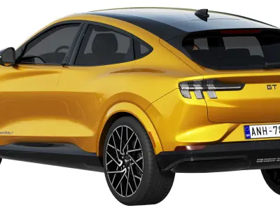 Mustang MACH-E GT 2021 3D model