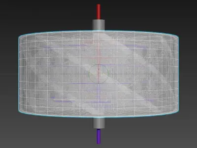 Ferro Fluid Motor - Concept 3D model