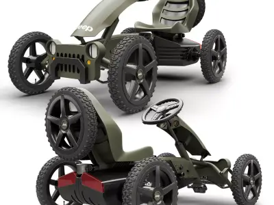 Berg Jeep Adventure BFR 3D model