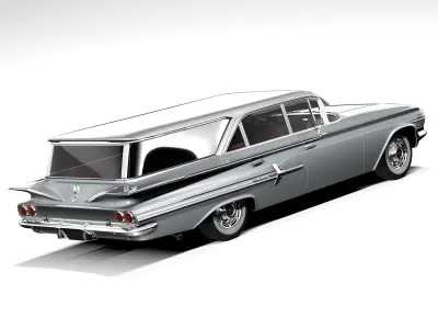 Chevrolet Nomad Wagon 1960 3D model