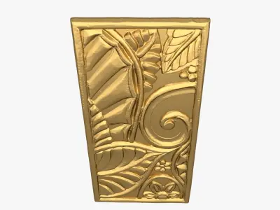 Classic decor ornament 245 3D model