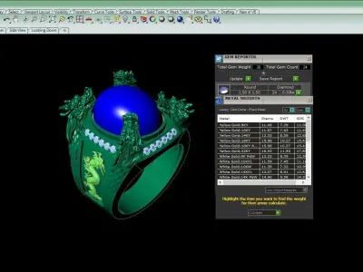 nhan con rong 3dm 3D print model