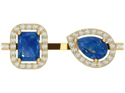 Engagement Ring  3D print model