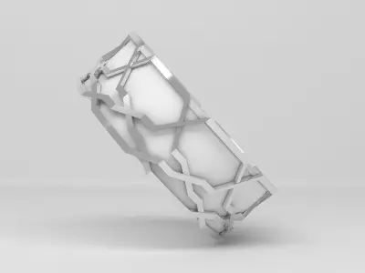 Small Stand in an Arabic Theme 3D model