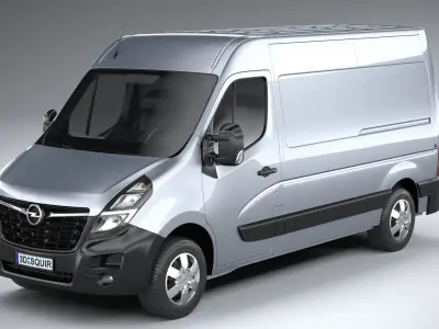 Opel Movano L2H2 2020 3D model