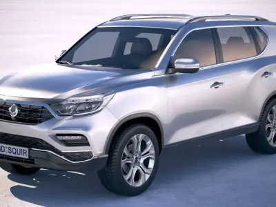 SsangYong Rexton 2018 3D model