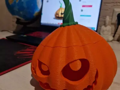 Pumpkin for Halloween 3D print model