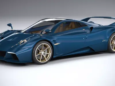 Pagani Huayra Epitome 2024 3D model